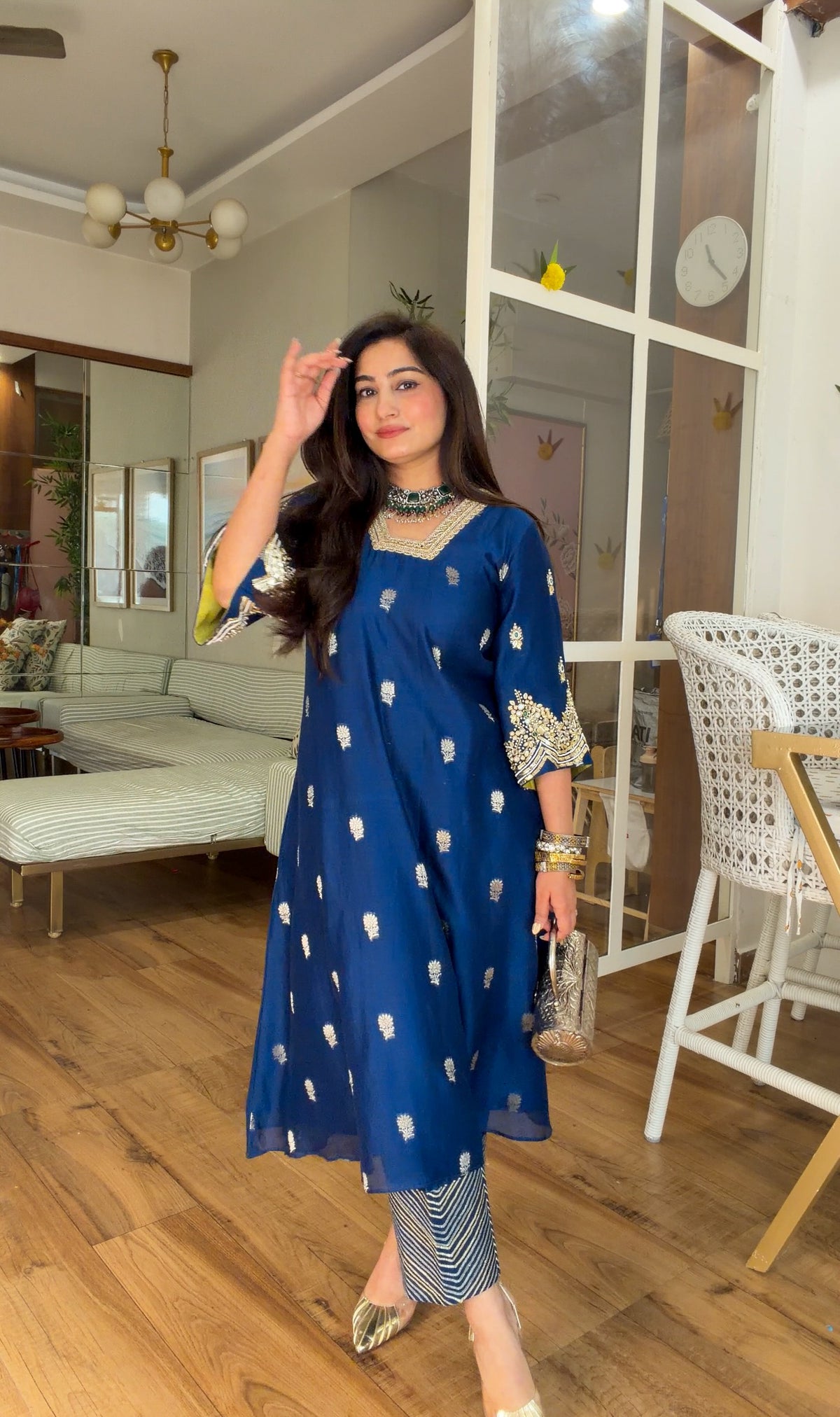 Blue Mirror set