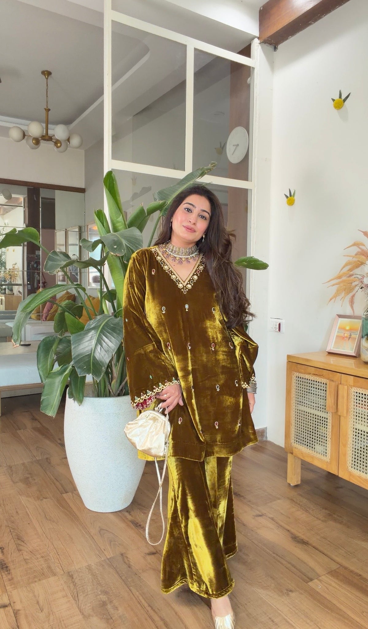 The Noor Velvet Set