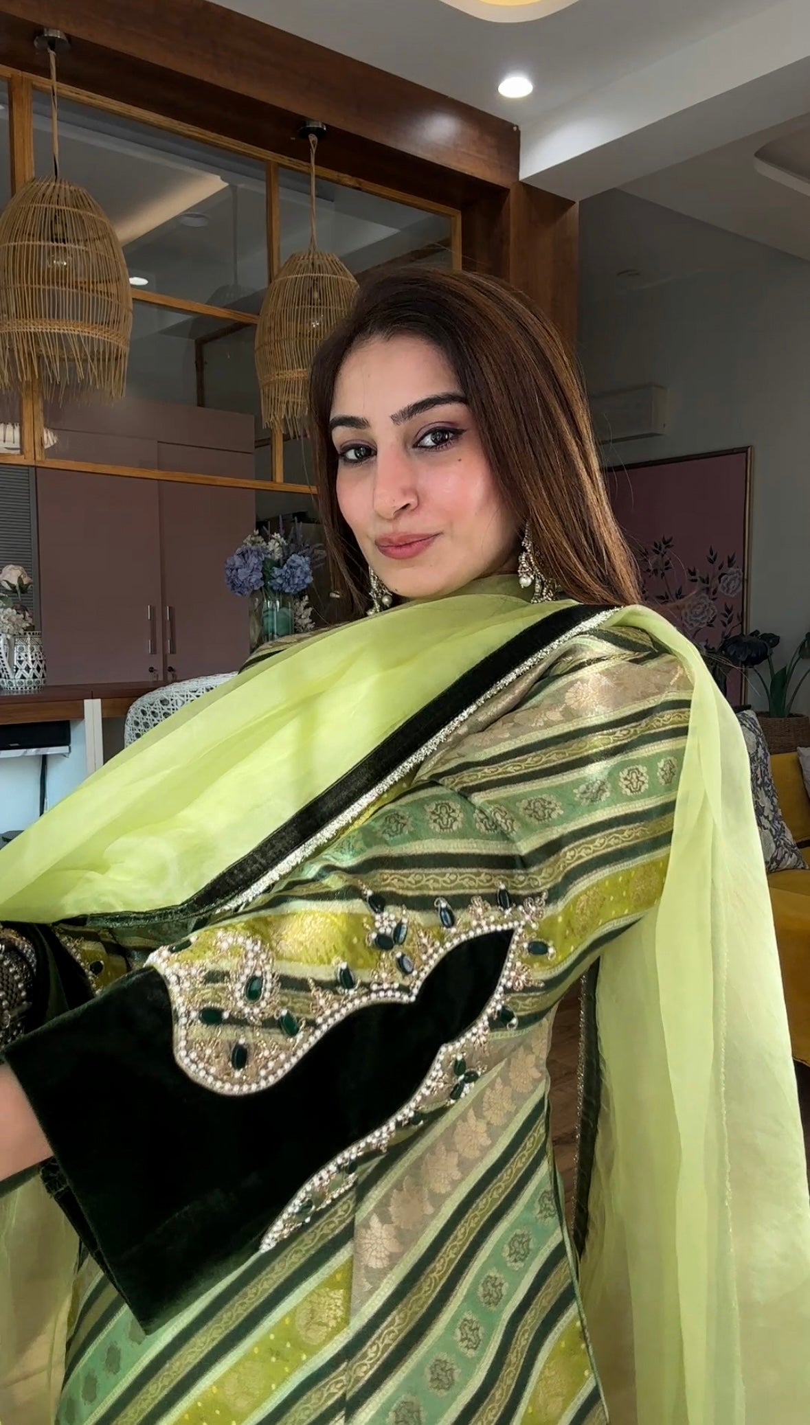 Velvet Banarasi Brocade Set