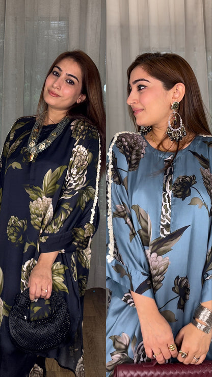 Printed Silk Set