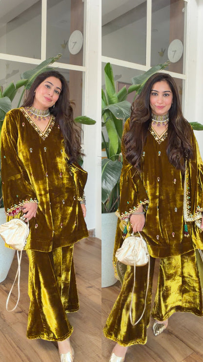 The Noor Velvet Set