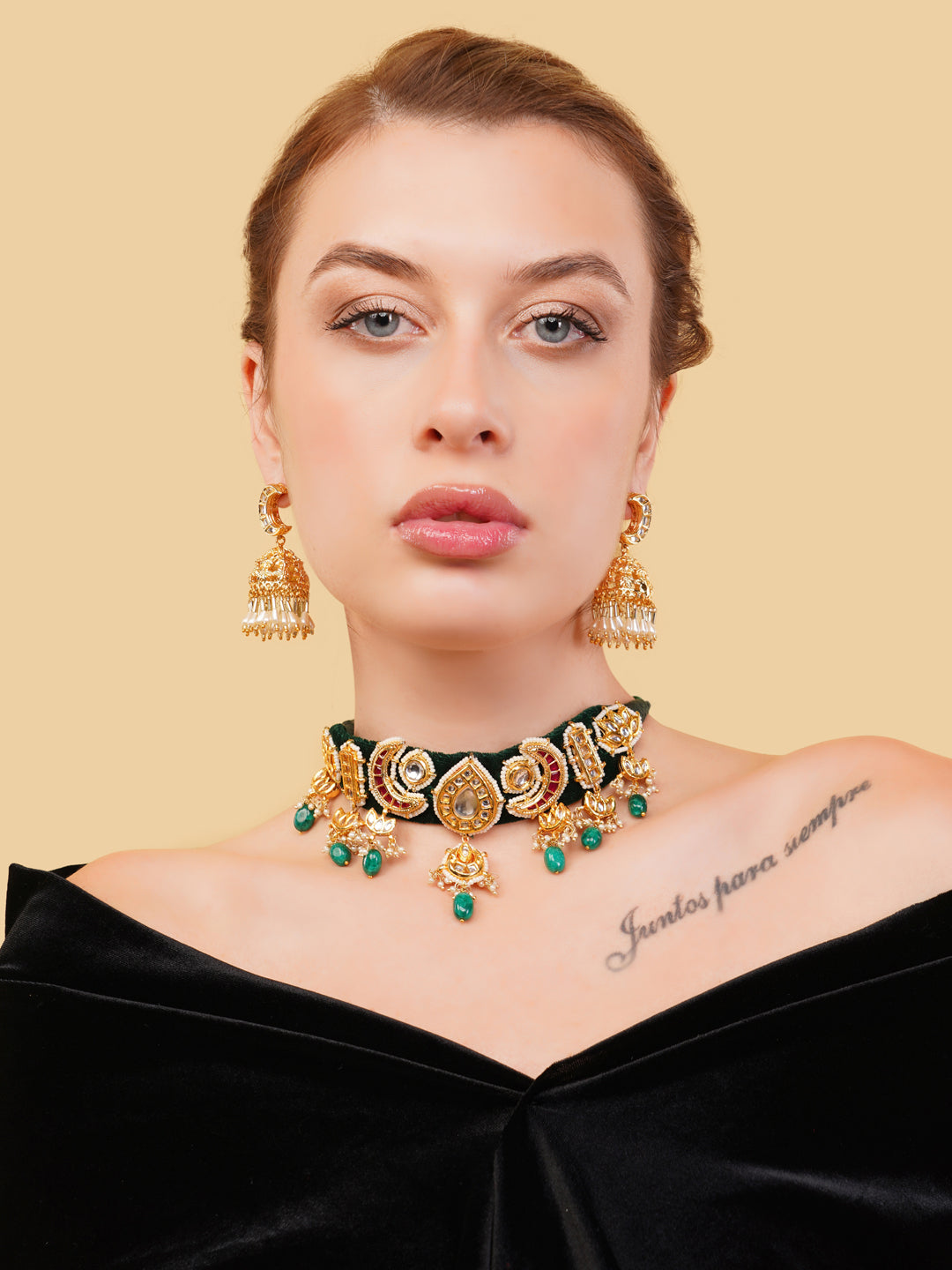 Velvet Bloom Choker