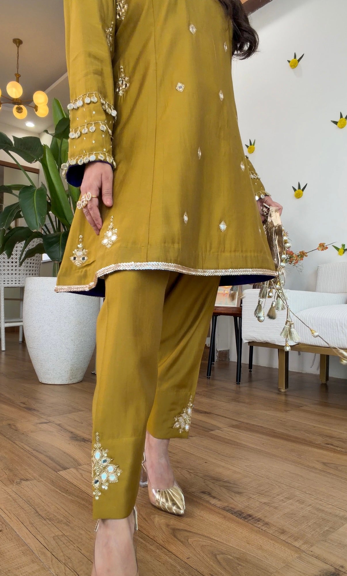 Pure Silk Mirror embroidery set