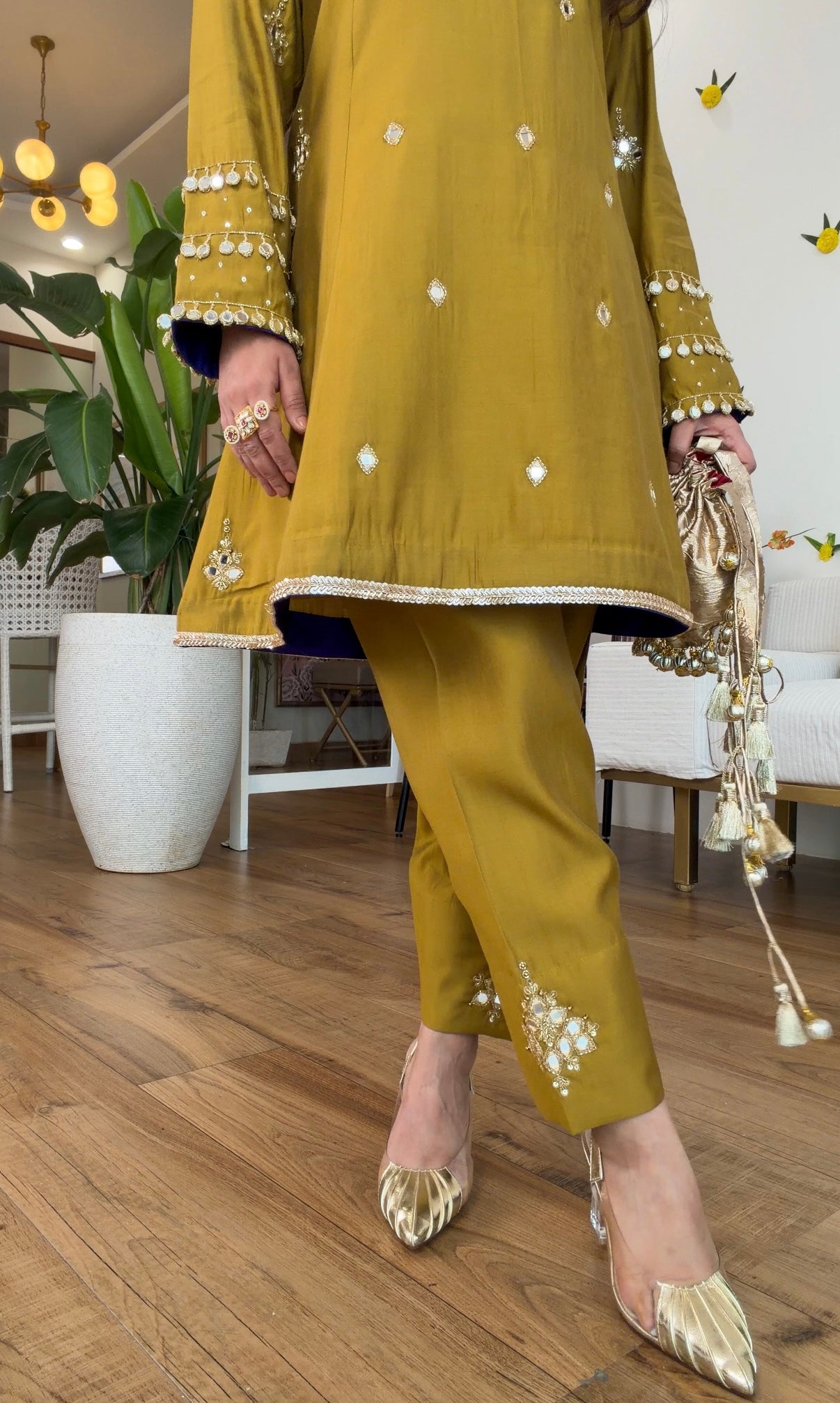 Pure Silk Mirror embroidery set