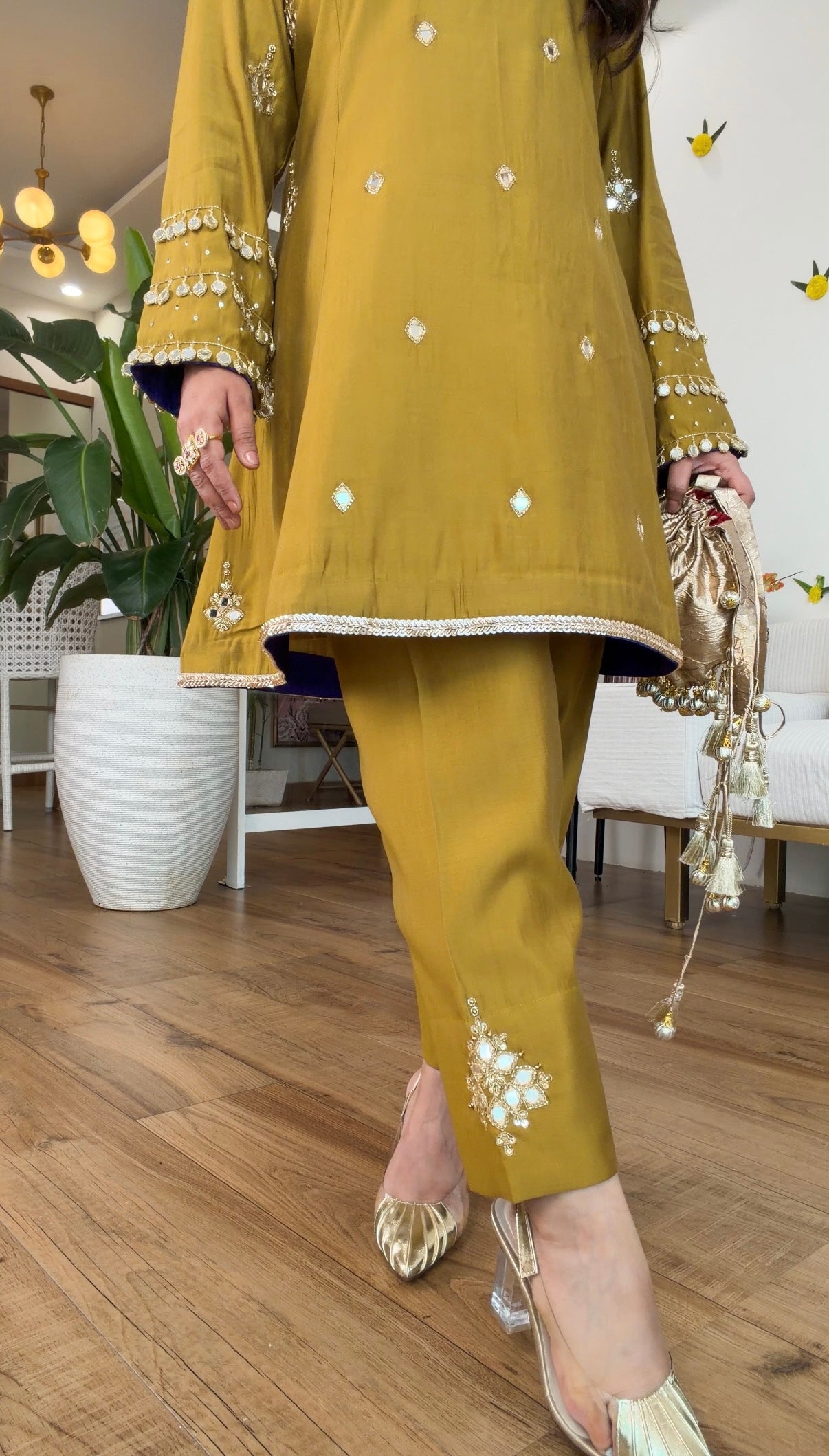 Pure Silk Mirror embroidery set