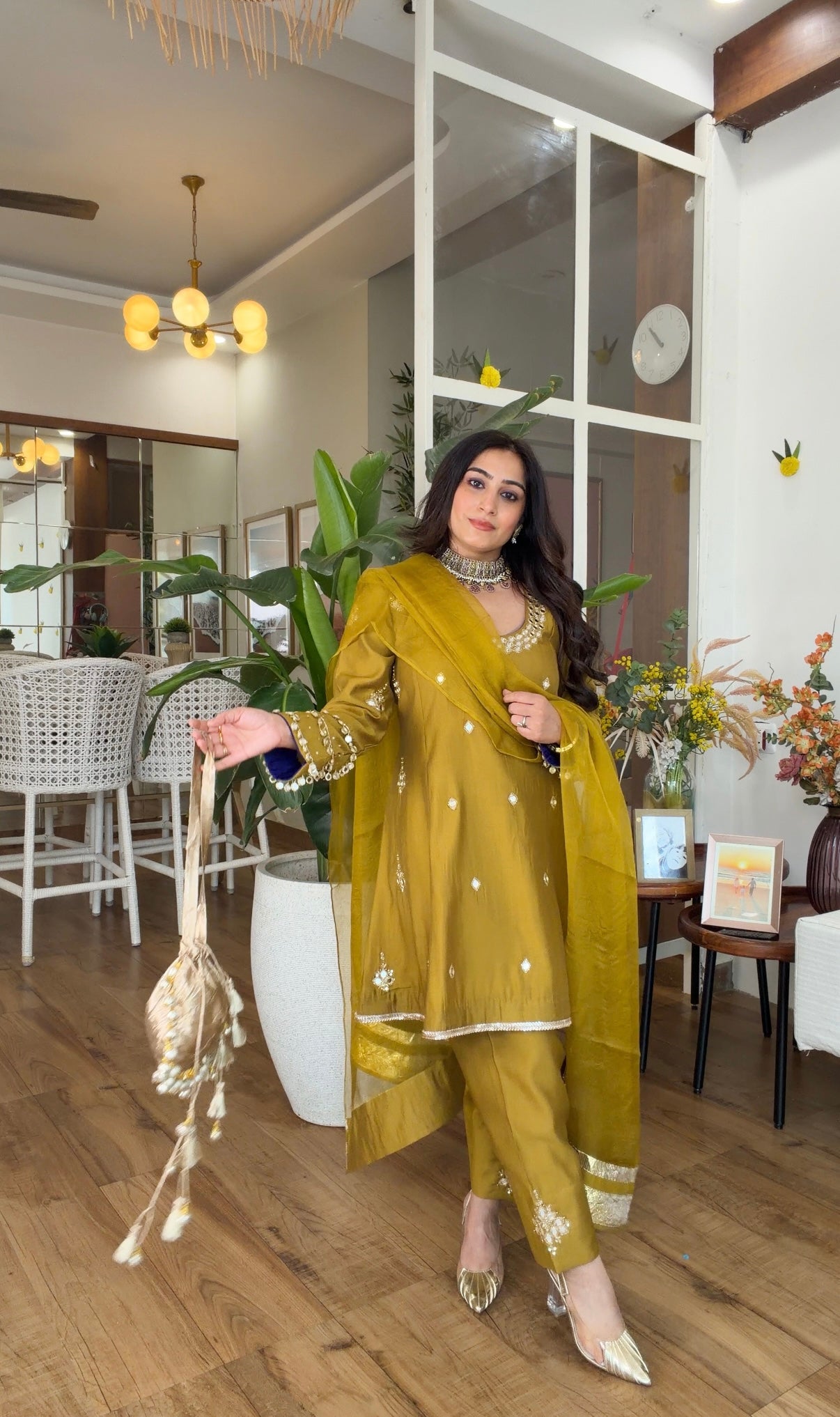 Pure Silk Mirror embroidery set