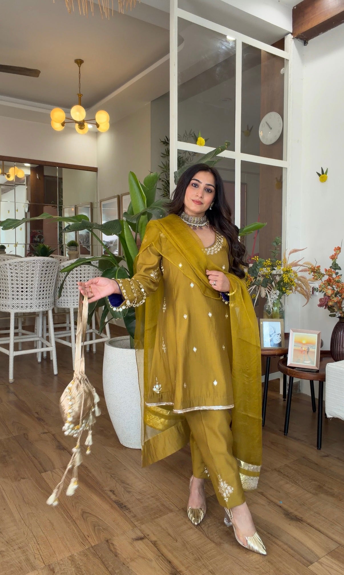 Pure Silk Mirror embroidery set