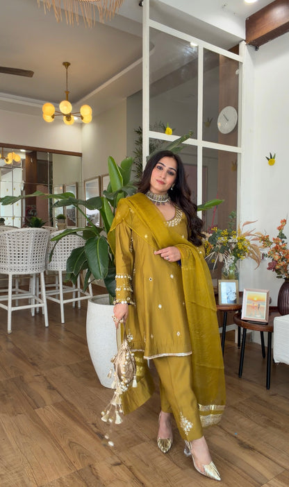 Pure Silk Mirror embroidery set