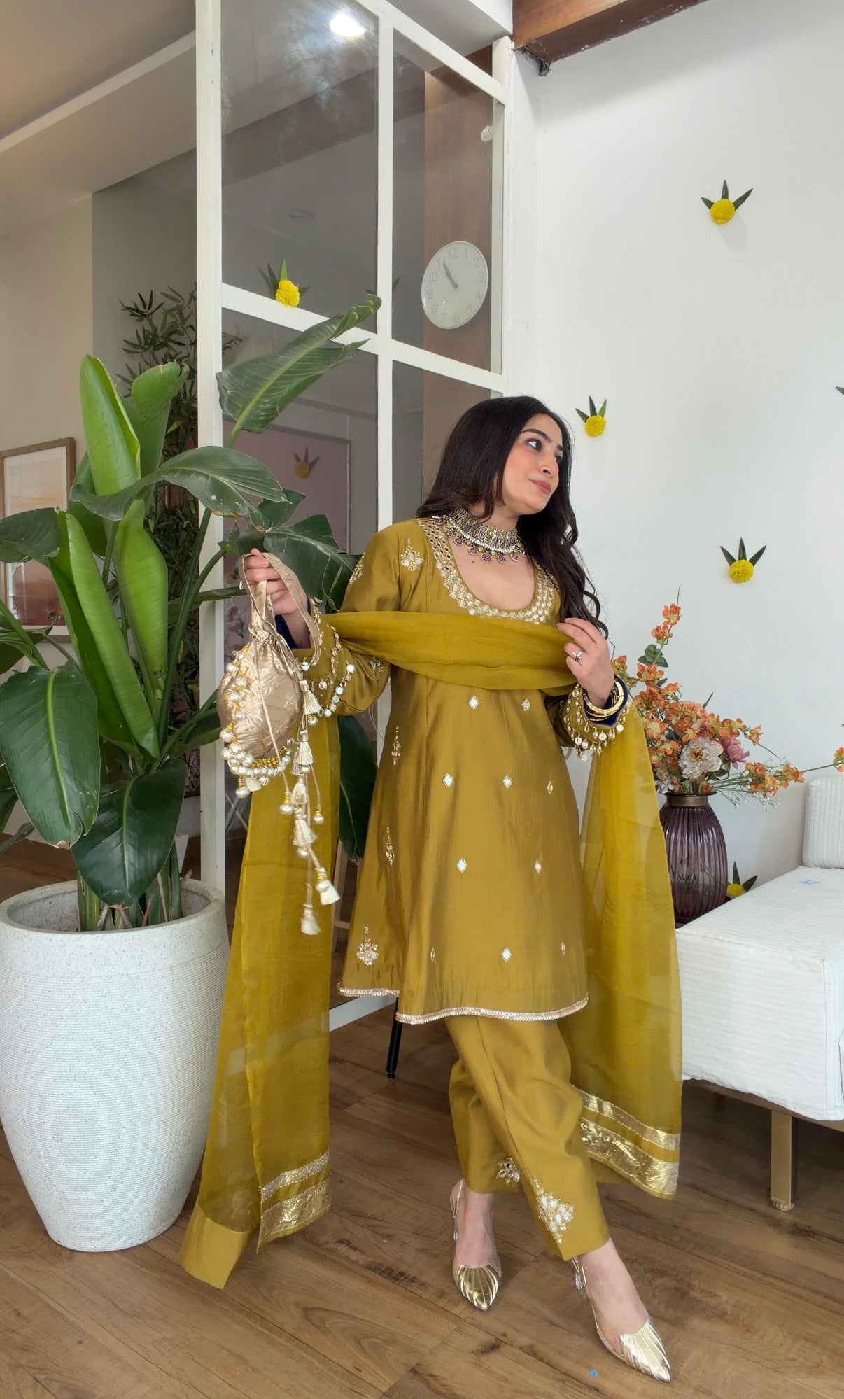 Pure Silk Mirror embroidery set