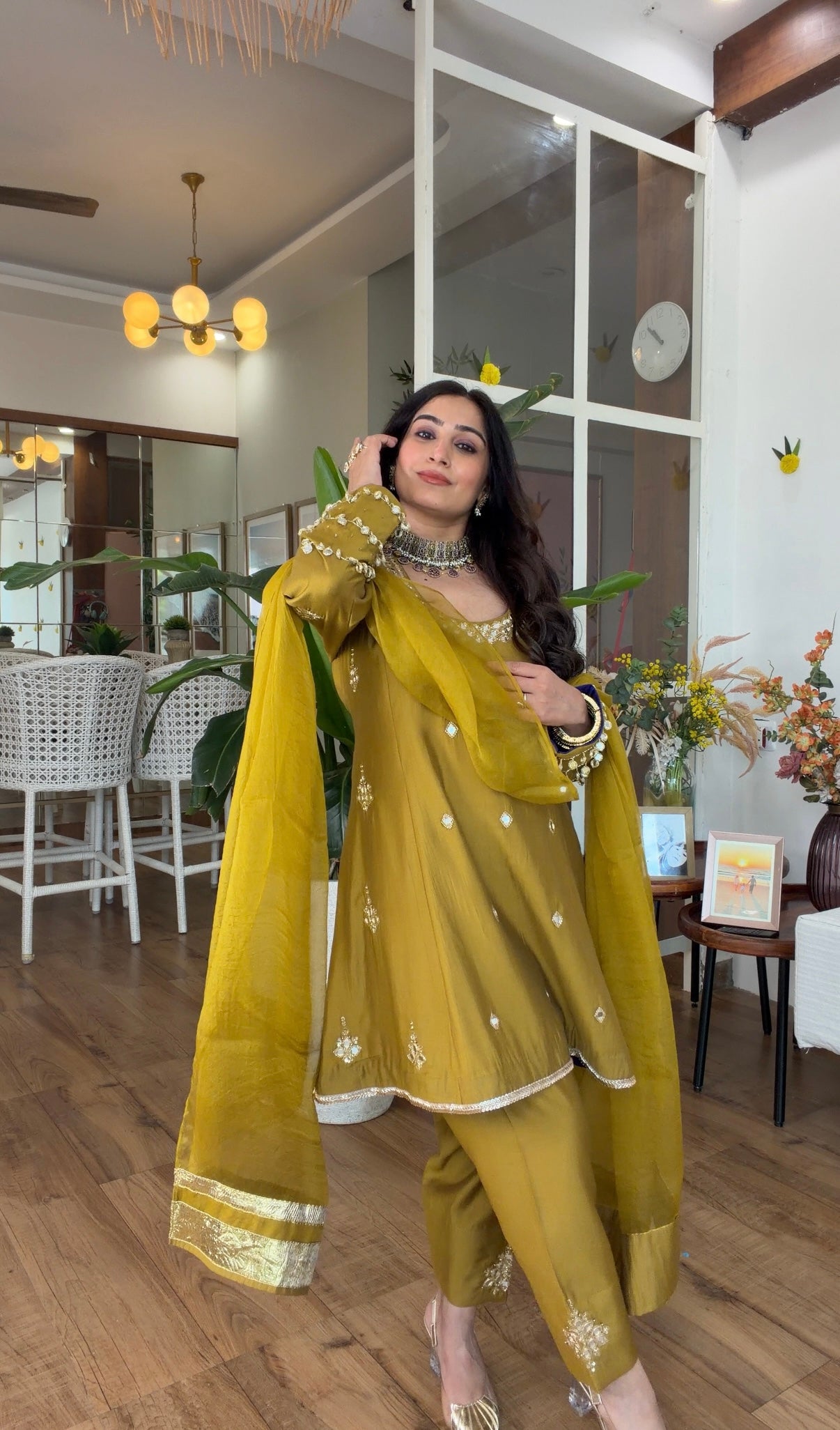 Pure Silk Mirror embroidery set