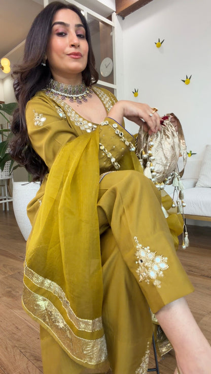 Pure Silk Mirror embroidery set
