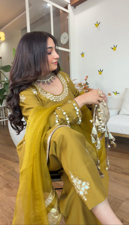 Pure Silk Mirror embroidery set