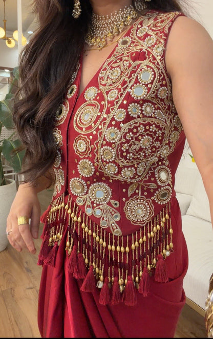 Mirror Drape set
