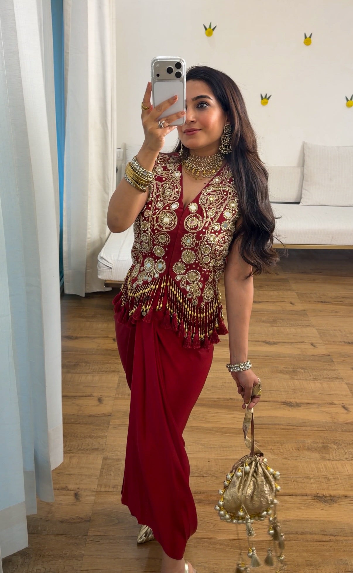 Mirror Drape set