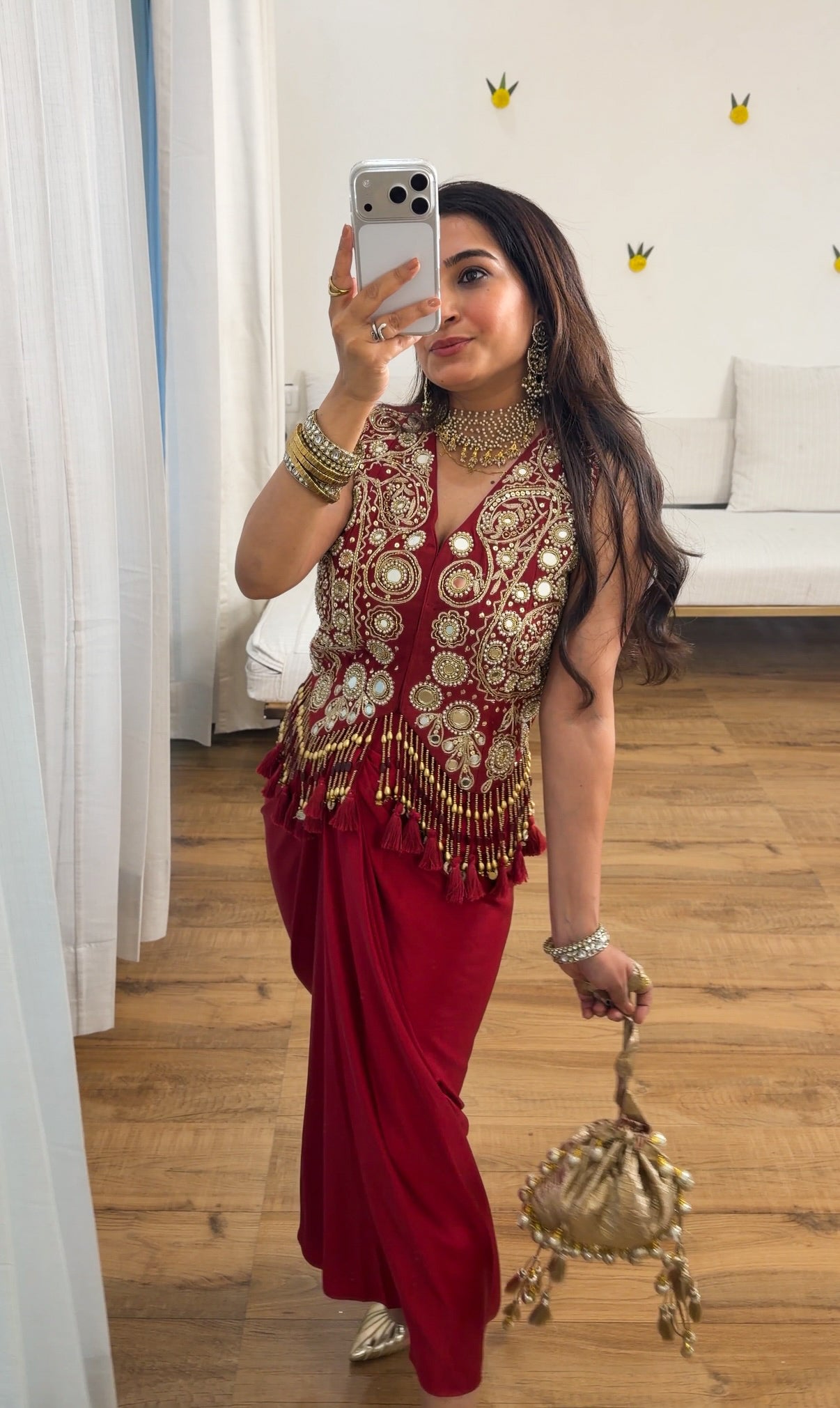 Mirror Drape set