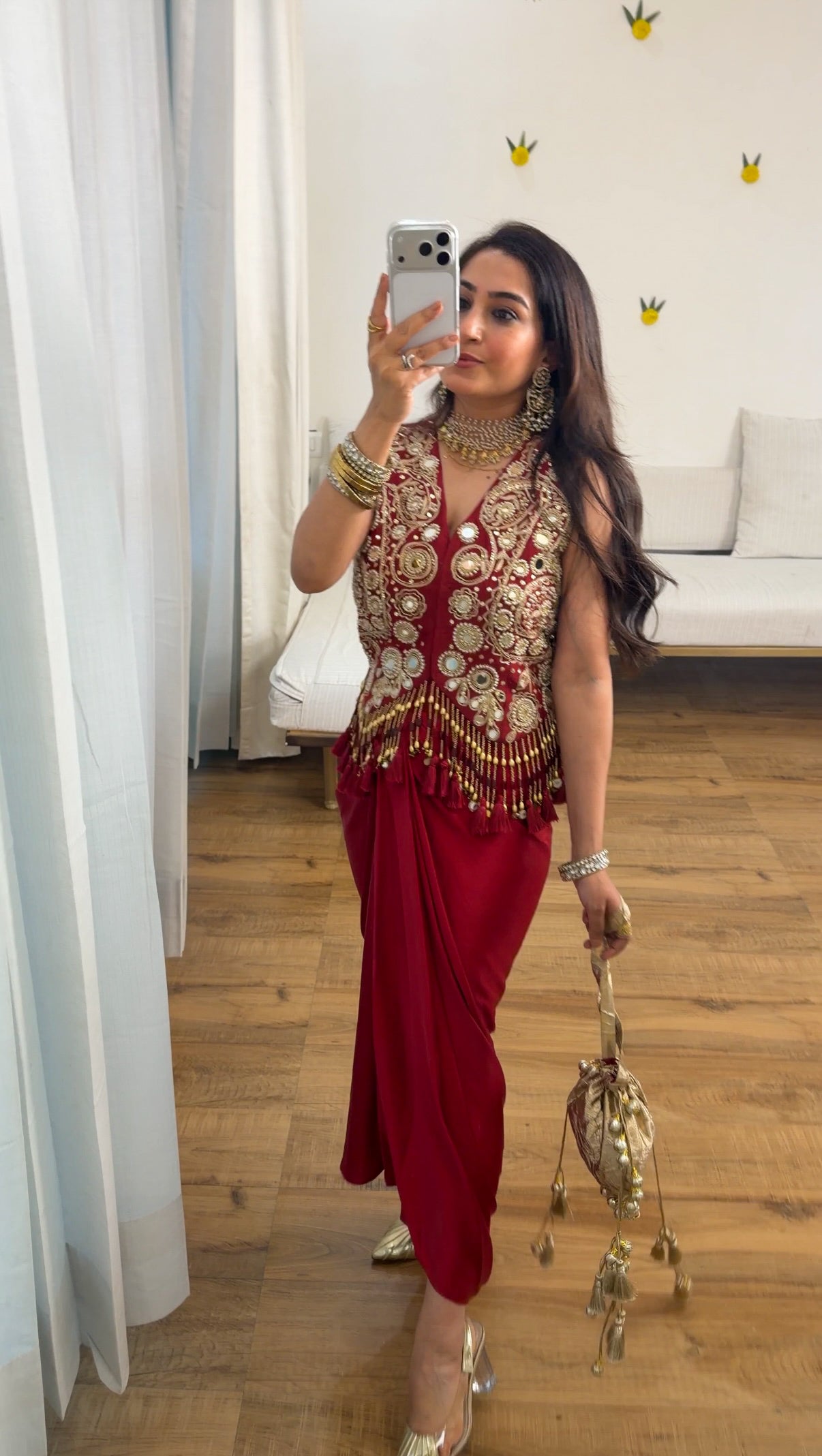 Mirror Drape set