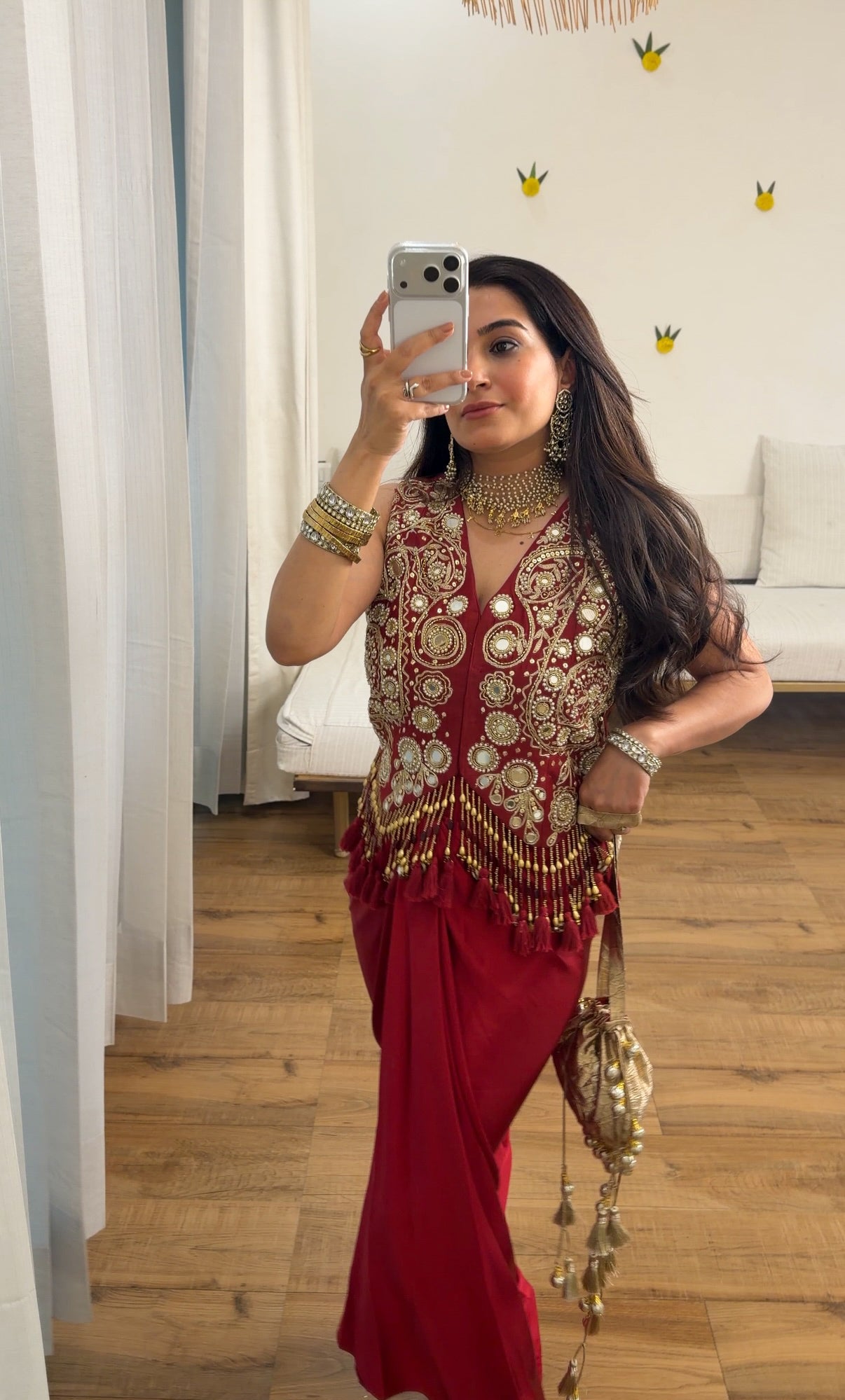 Mirror Drape set