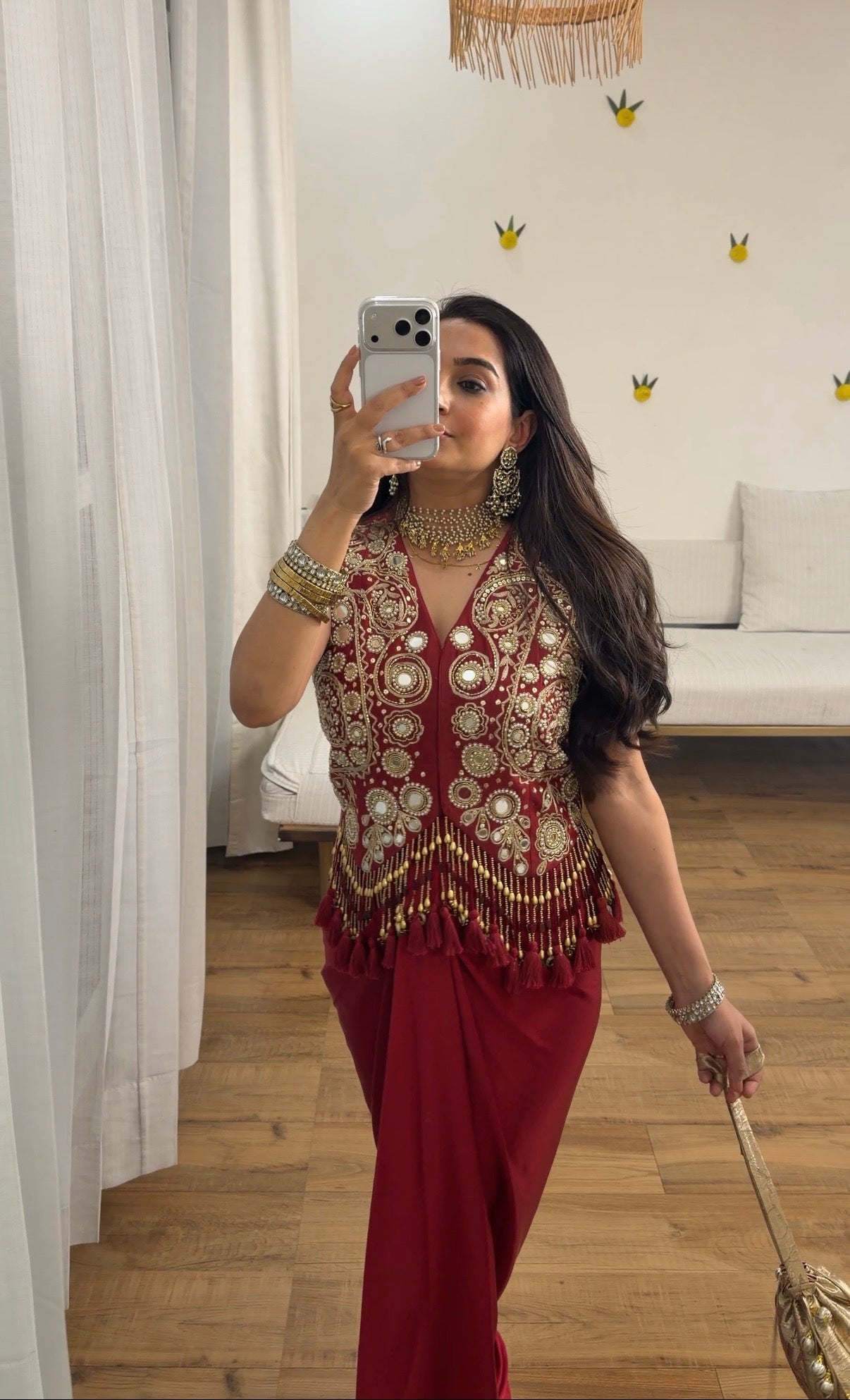 Mirror Drape set