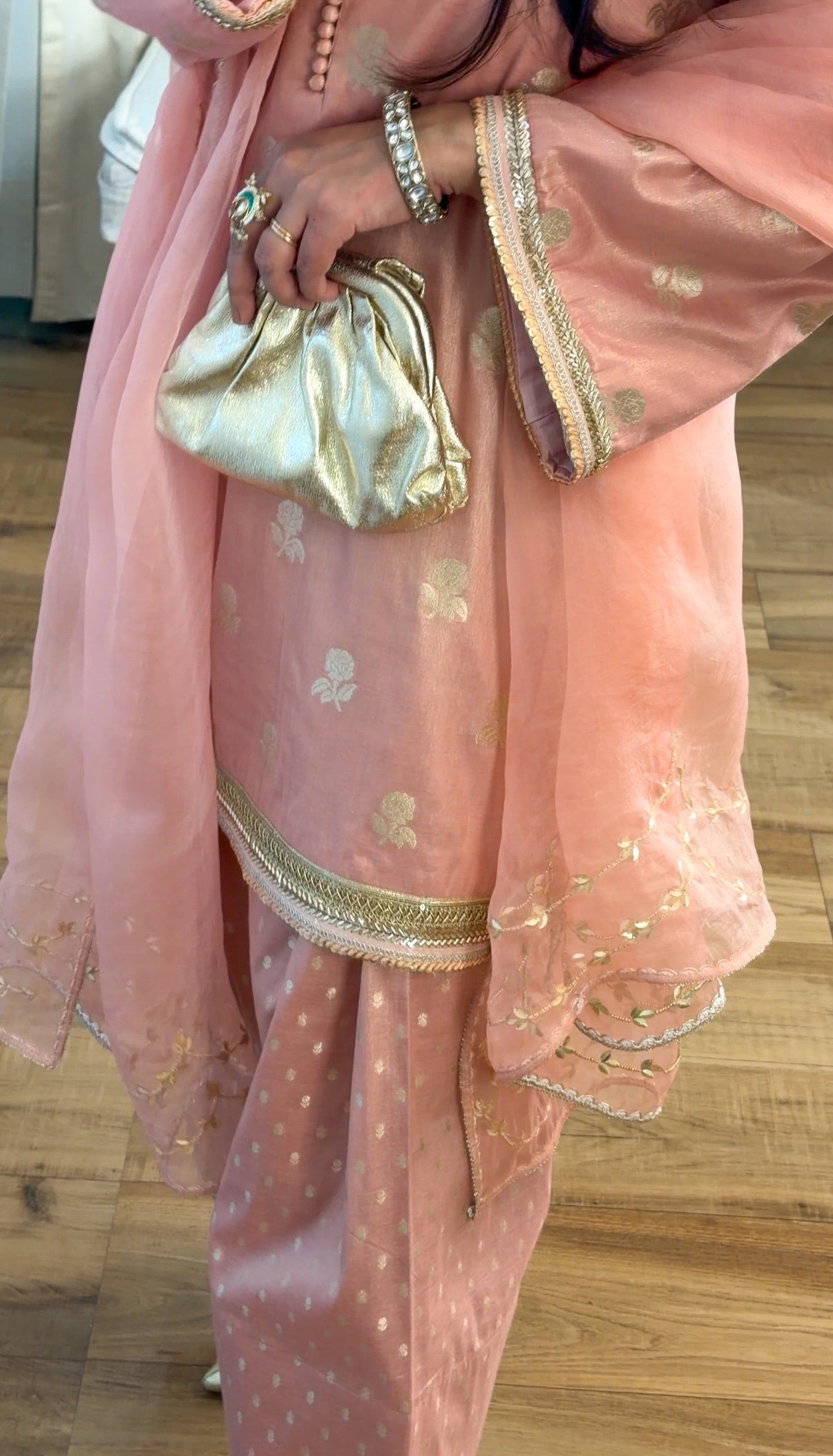 Banarasi tissue silk set