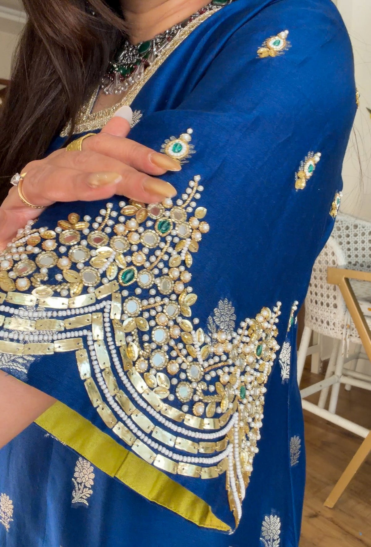 Blue Mirror set