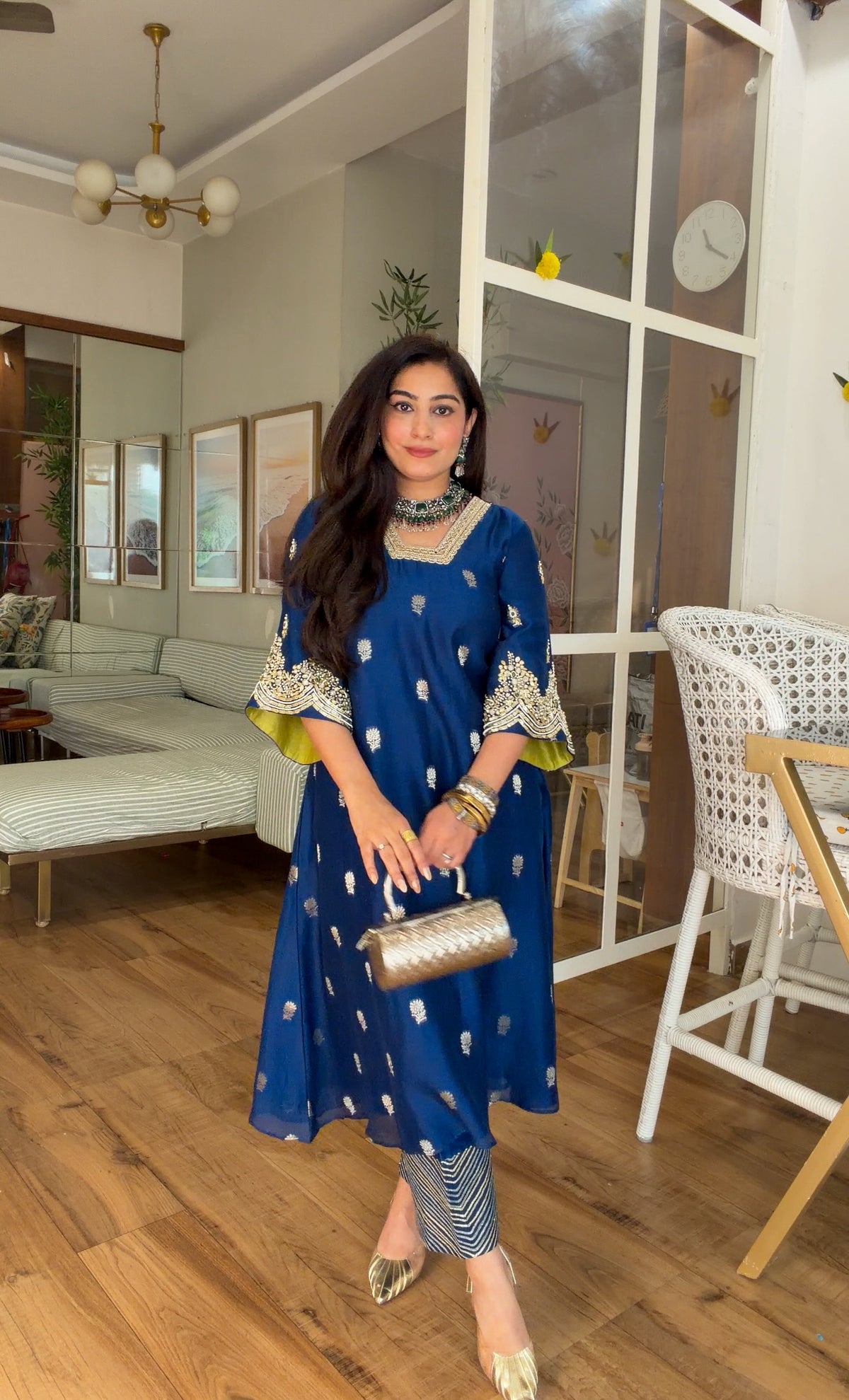 Blue Mirror set
