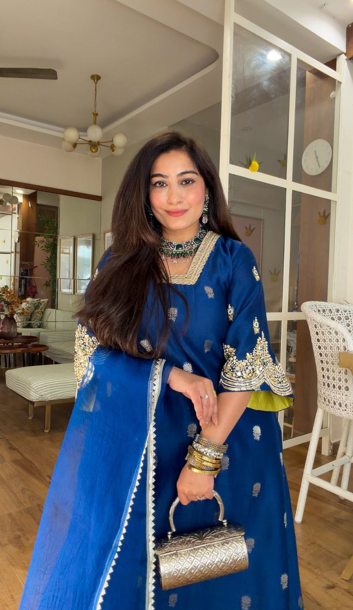 Blue Mirror set