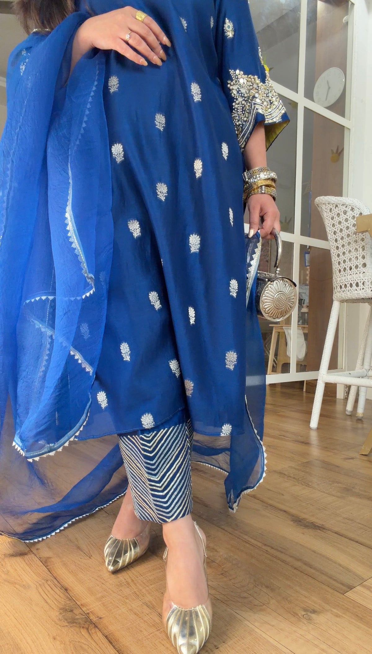 Blue Mirror set