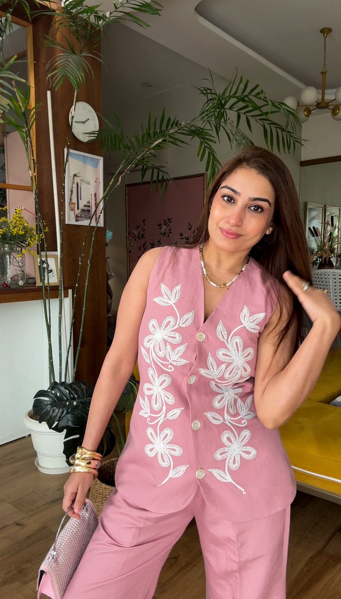 Parsi Coord Set (Pink)