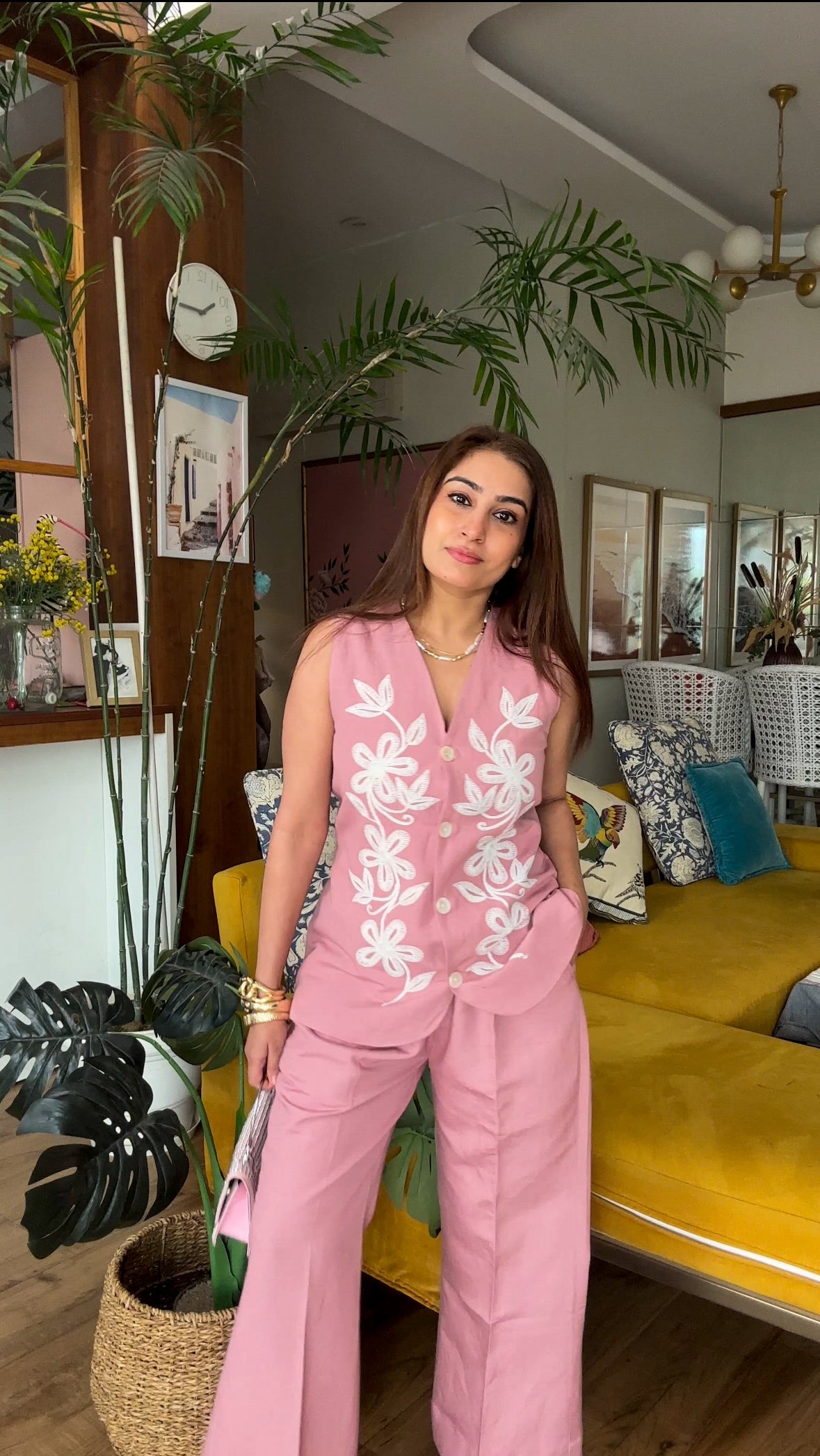 Parsi Coord Set (Pink)