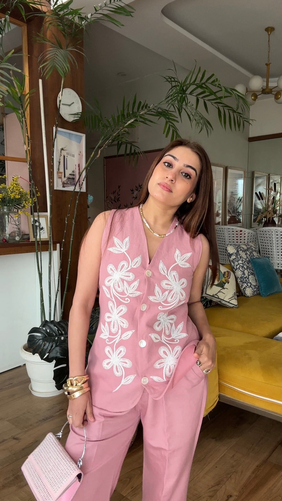 Parsi Coord Set (Pink)