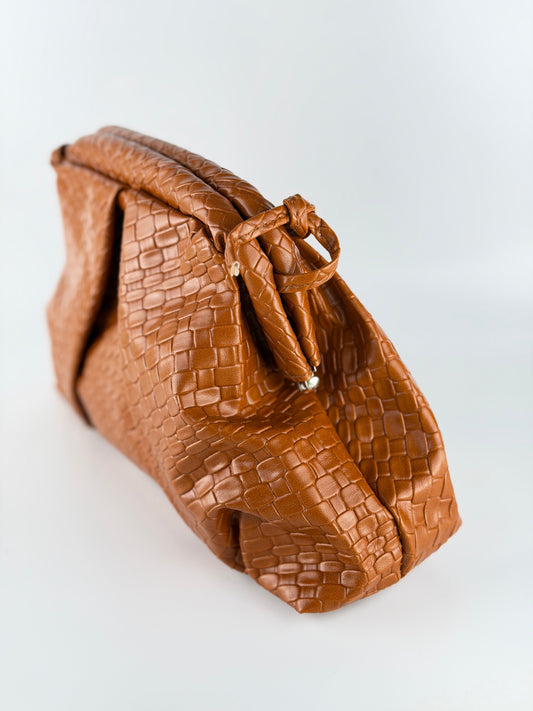 Serpentine Weave - Brown