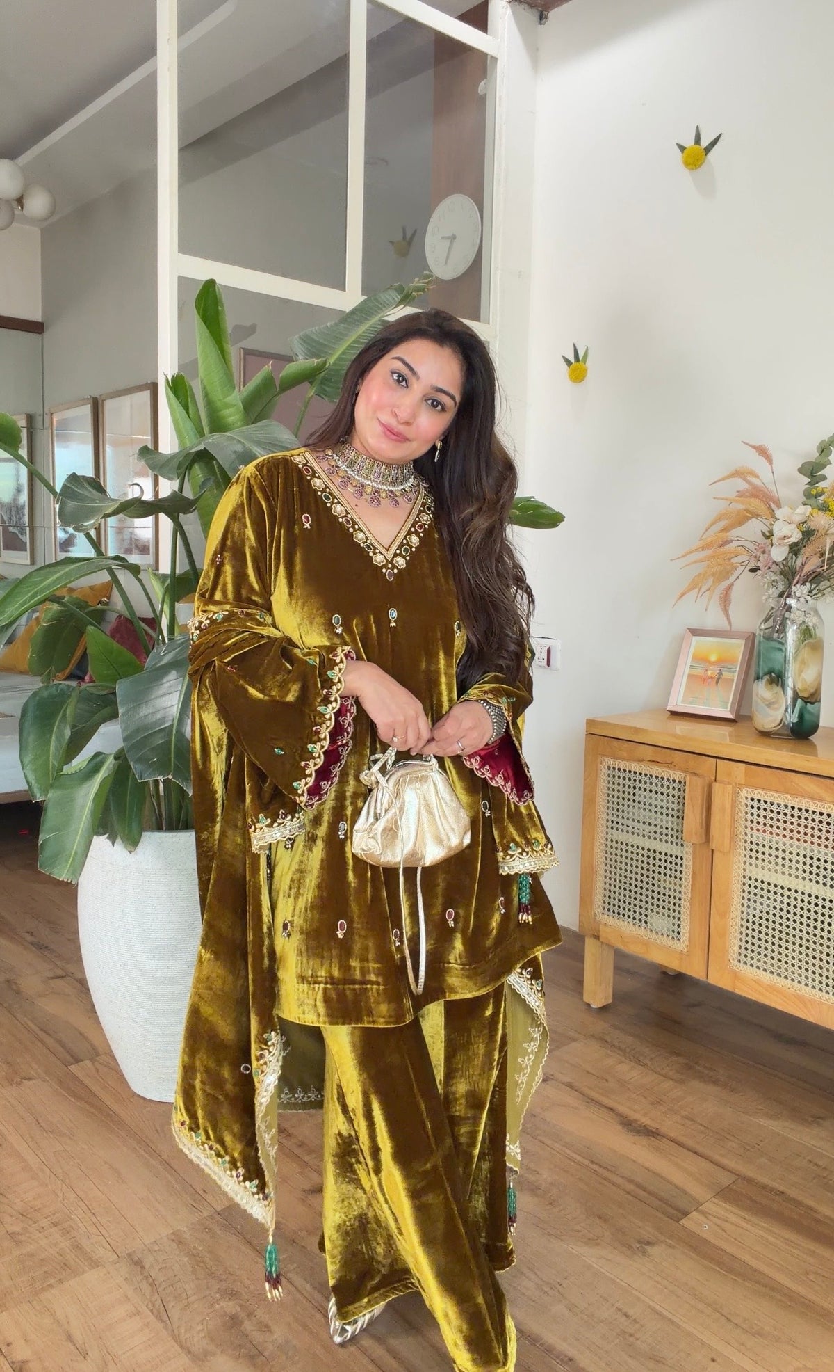 The Noor Velvet Set