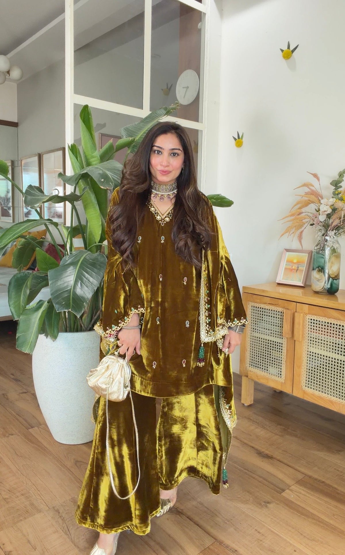 The Noor Velvet Set
