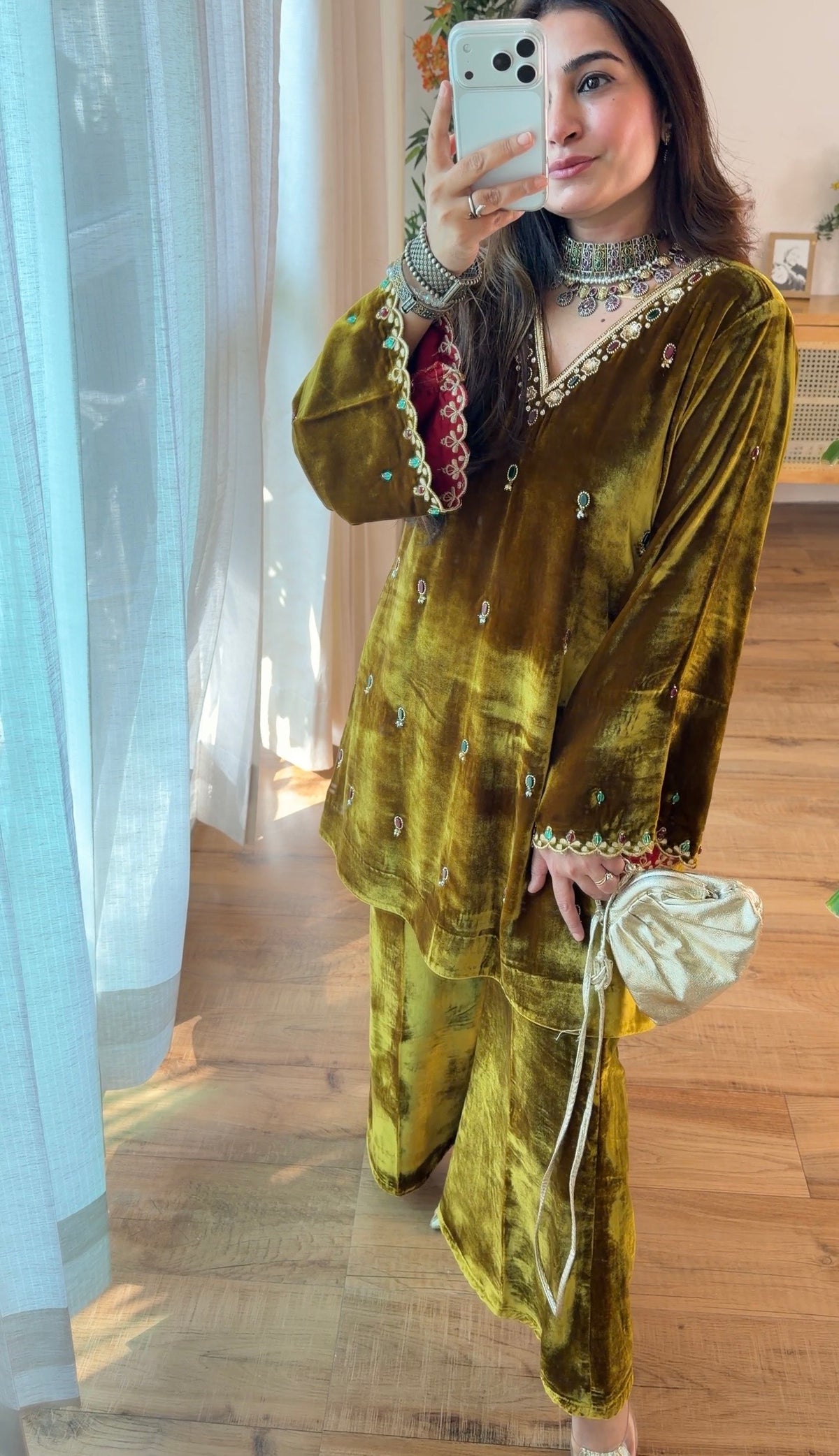The Noor Velvet Set