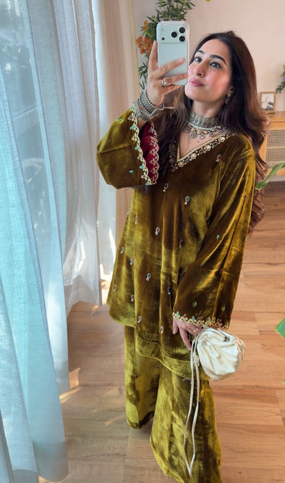 The Noor Velvet Set