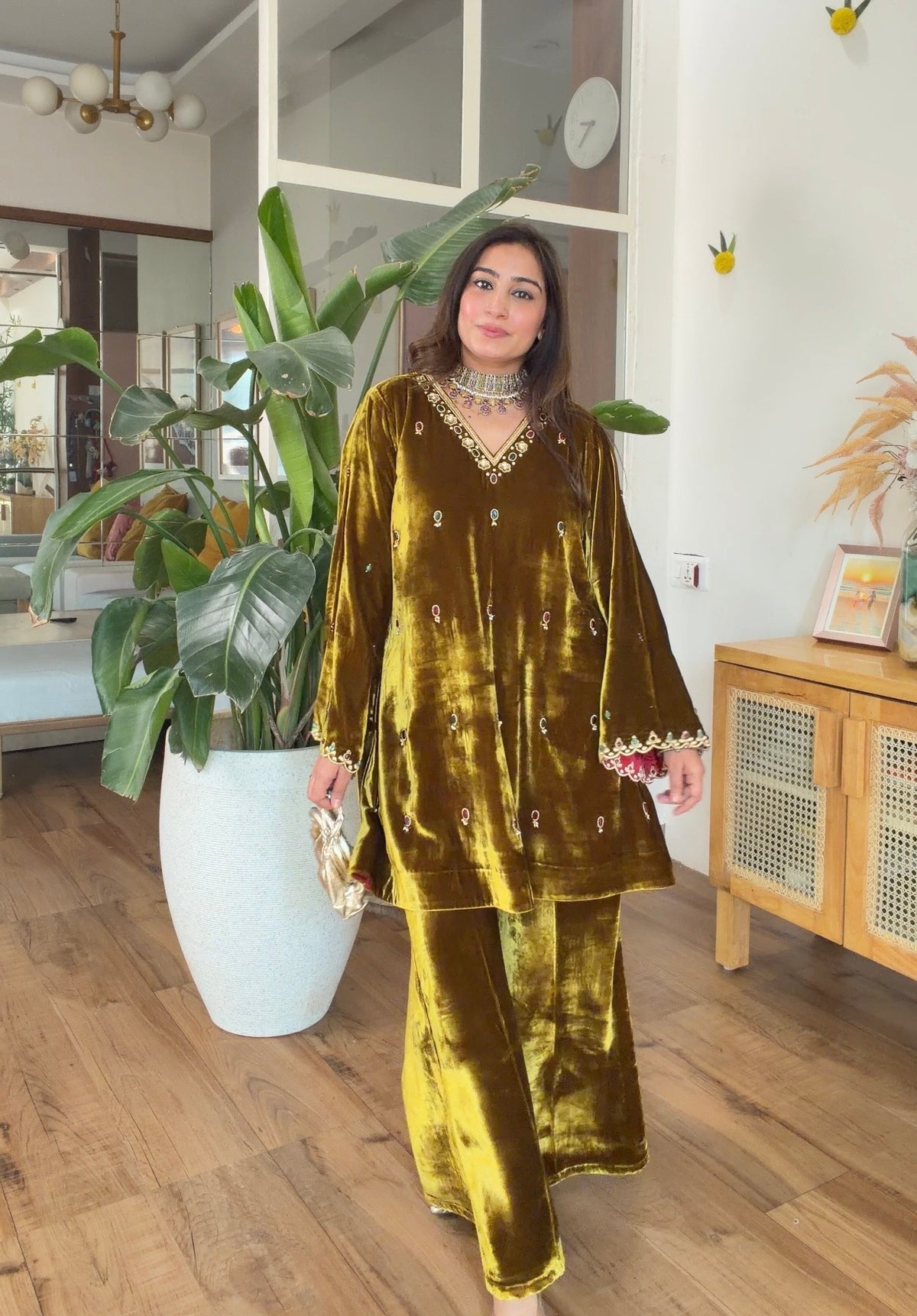 The Noor Velvet Set