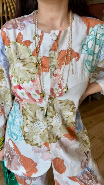 Printed Suit Set