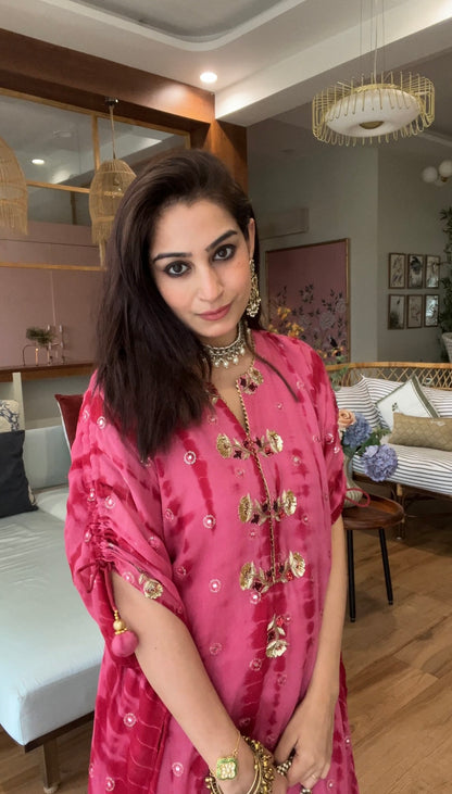 Tie Dye Kurta Set