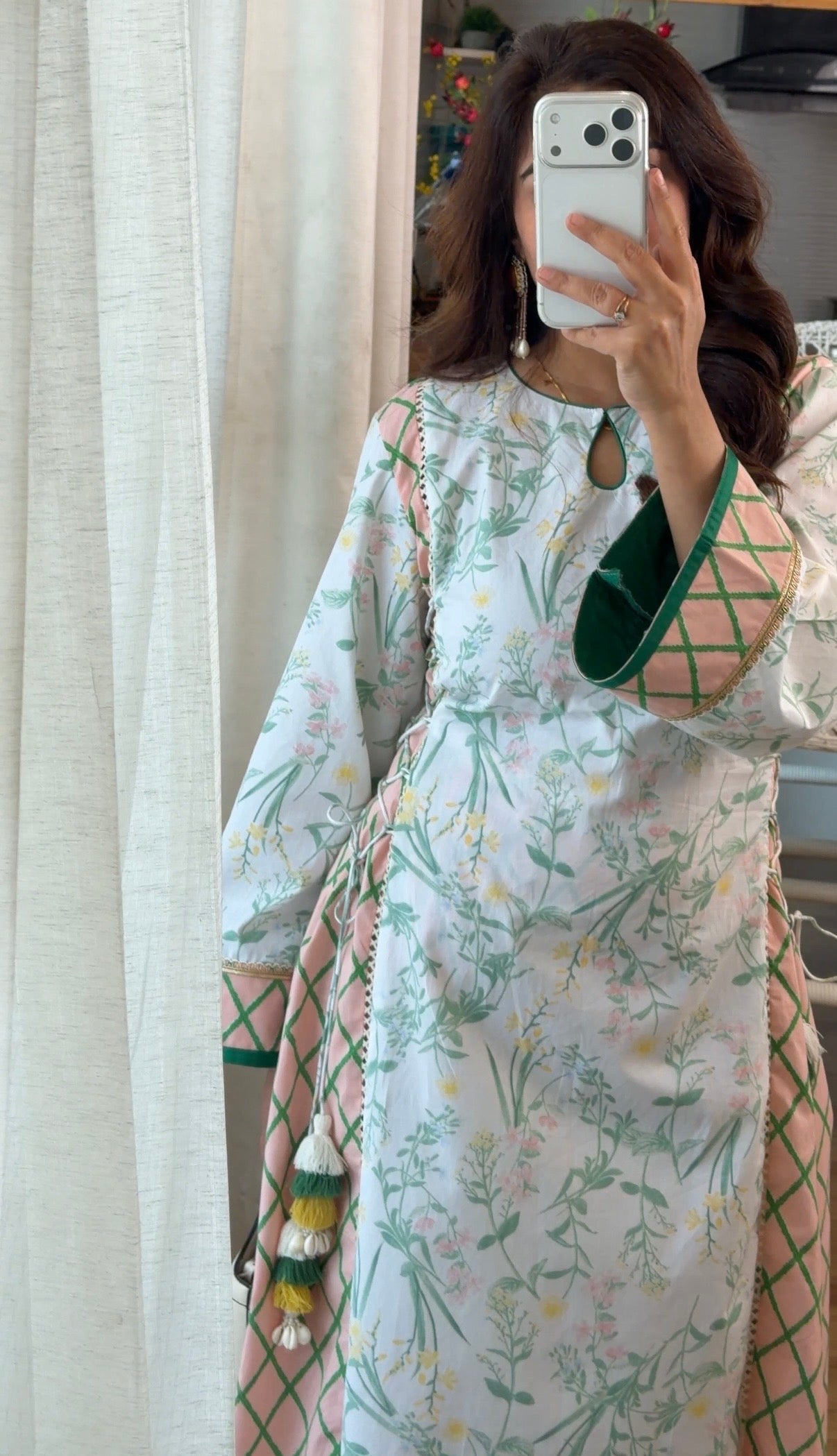 Mint Blossom 3-Piece Suit Set