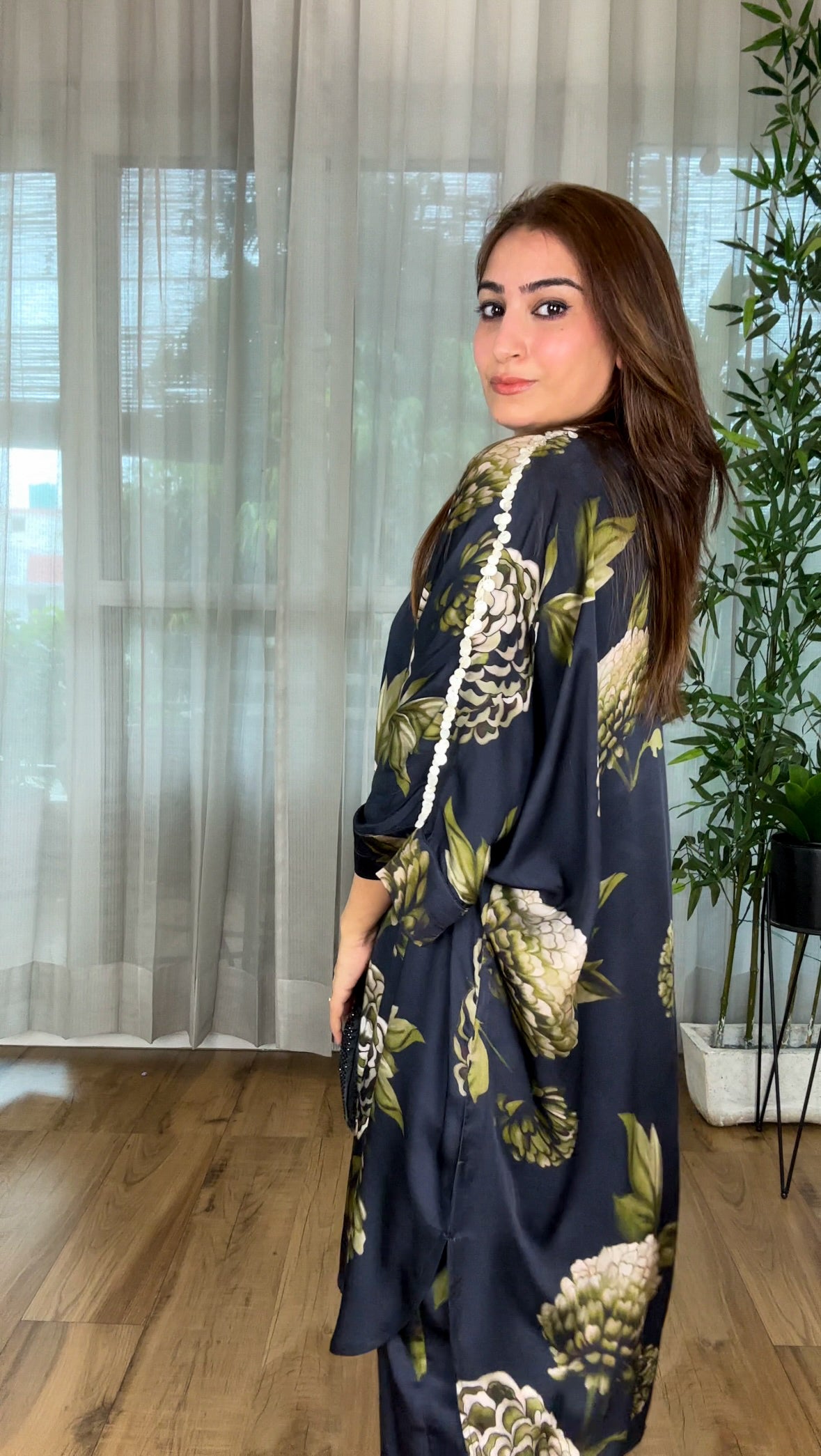 Printed Silk Set