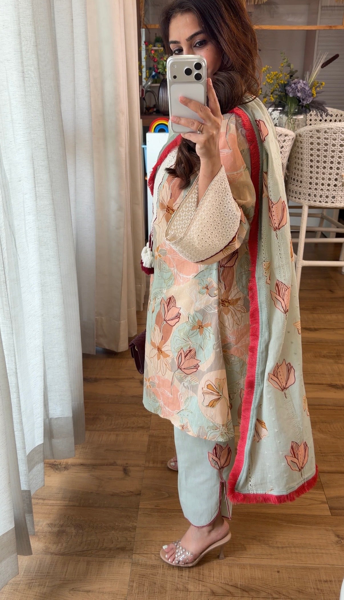 Pastel Bloom 3-Piece Suit Set