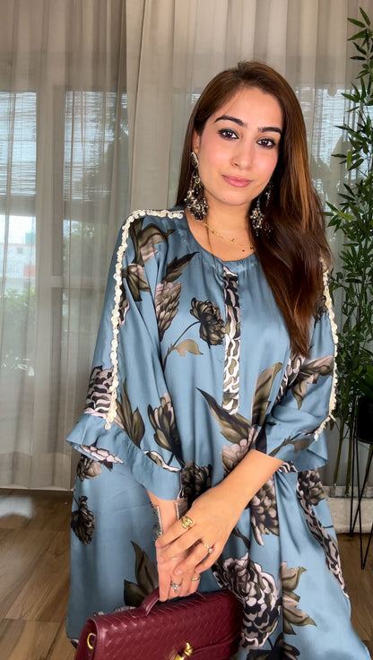 Printed Silk Set