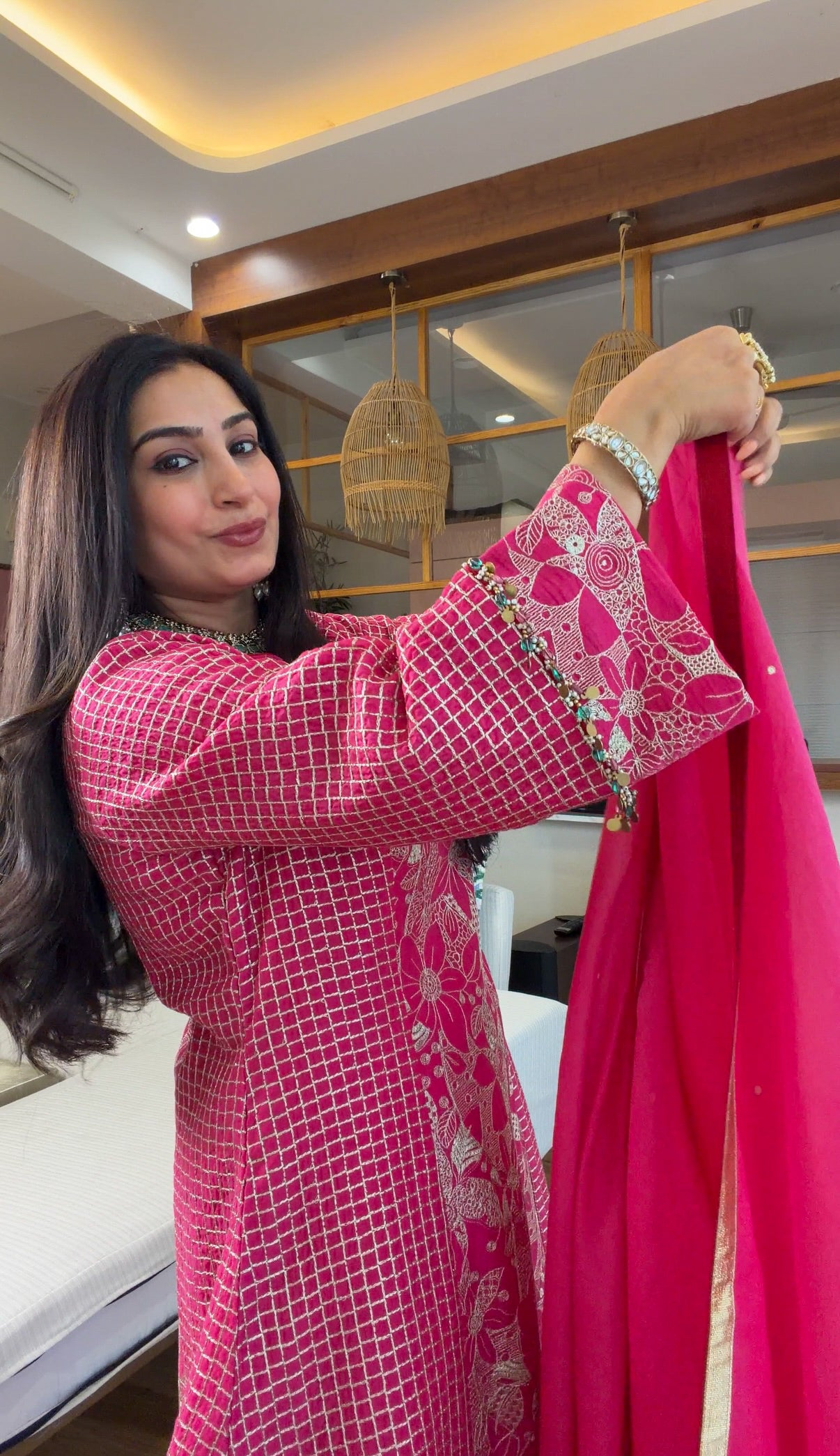 Hot Pink gota set
