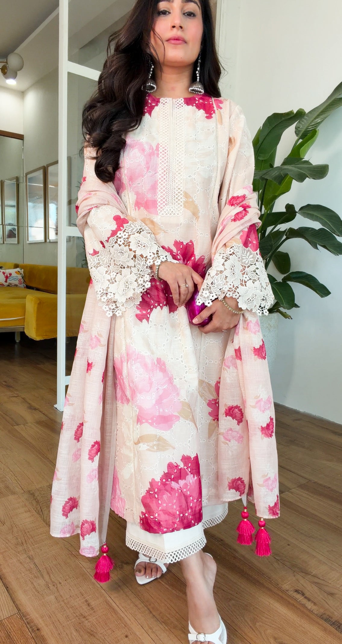 Ivory Peony set
