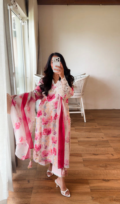 Roselyn kurta Set