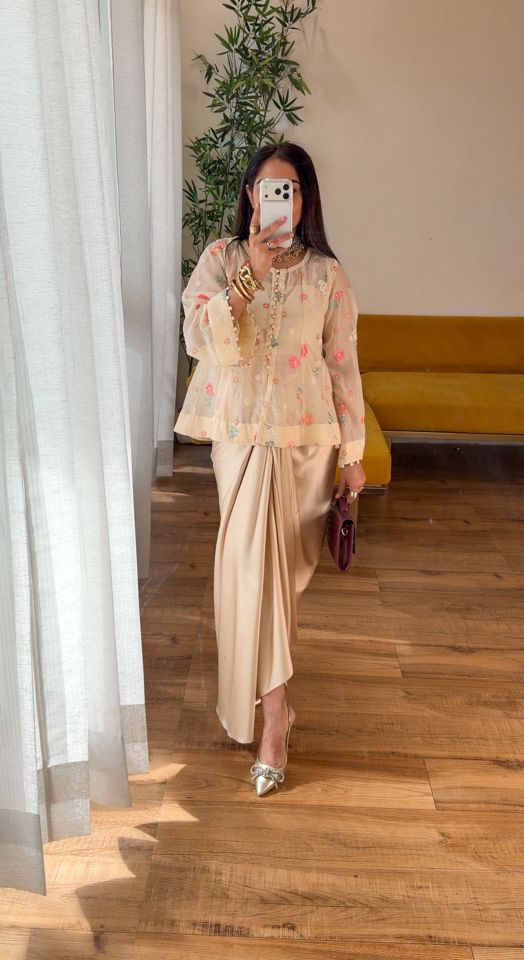 Blooming Drape Set