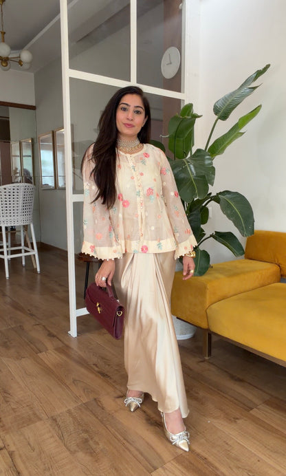 Blooming Drape Set
