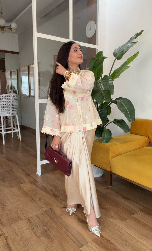 Blooming Drape Set