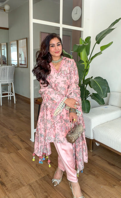 Pink Muslin set