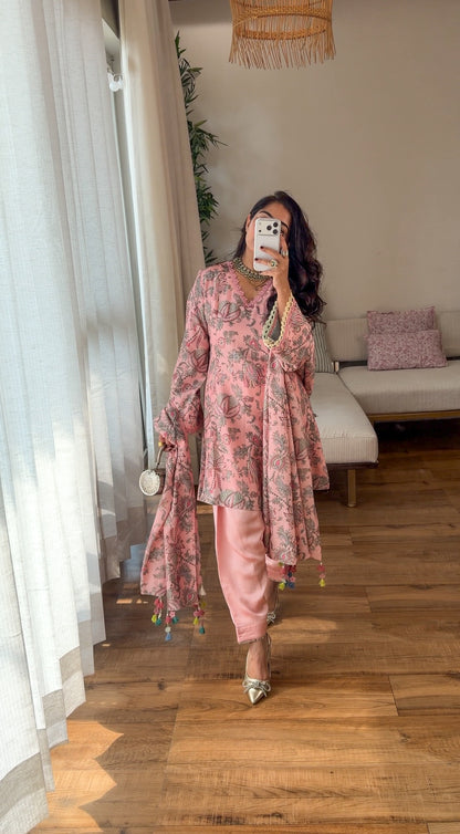 Pink Muslin set